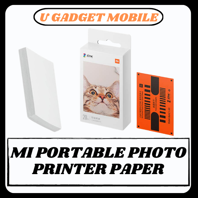 [Ready Stock] Xiaomi Portable Photo Printer Paper Xiaomi Pocket Printer