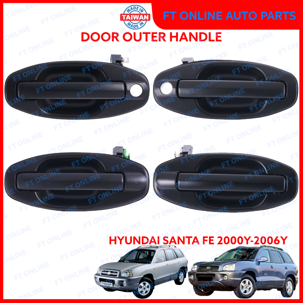 HYUNDAI SANTA FE 2000-2006 SM DOOR HANDLE OUTER EXTERIOR 2001 2002 2003 ...
