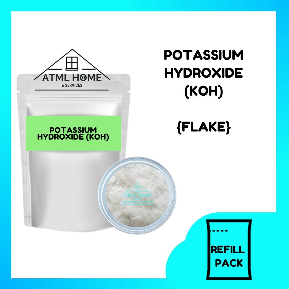 (5 KG) KOH / Caustic Potash For Liquid Soap Making [ Refill Pack
