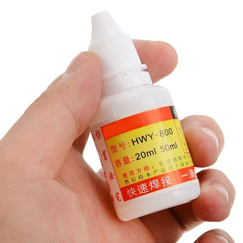 50ml Stainless Steel Flux Soldering Paste Liquid Solder Tool Quick Welding