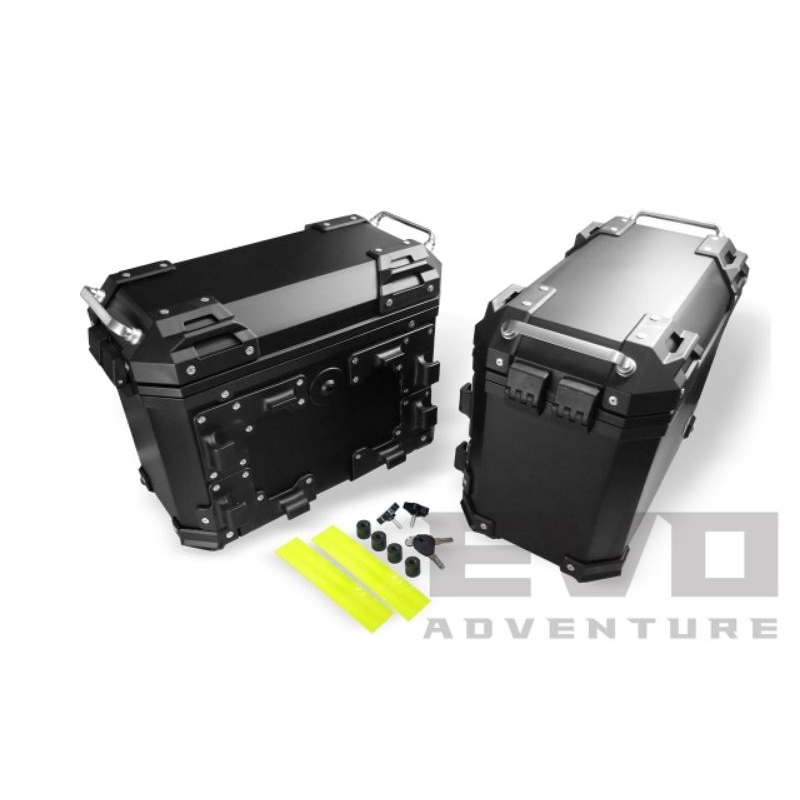 * SIDE BOX & UNIVERSAL BRACKET SET EVO ADVENTURE ABS PLASTIC DESIGN ...