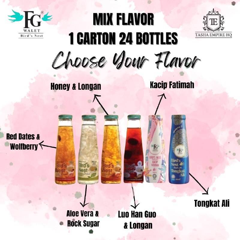 FG Walet Collagen Plus Bird's Nest Drink 250ml (Carton) (FREE SHIPPING