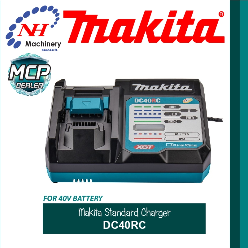 MAKITA DC40RC - SINGLE PORT CHARGER (40V) | Shopee Malaysia