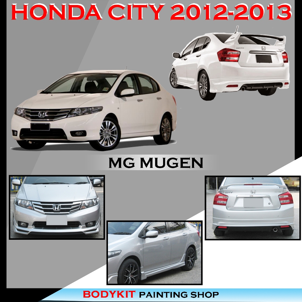HONDA CITY 2012 MG FULL SET FULLSET SKIRTING (FRONT SKIRT ,SIDE SKIRT
