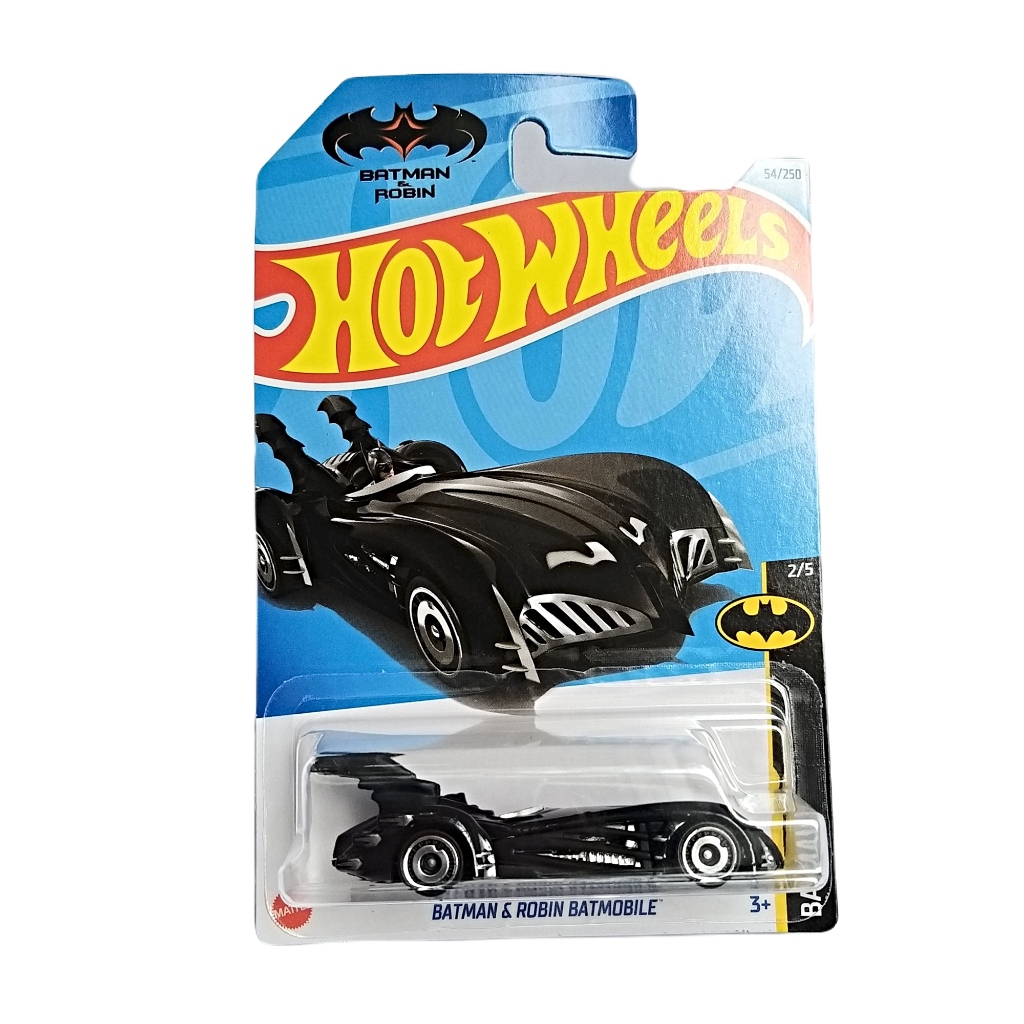 HOT WHEELS BATMAN & ROBIN BATMOBILE #2/5 HRY54 SCALE 1/64 MATTEL 2023 ...