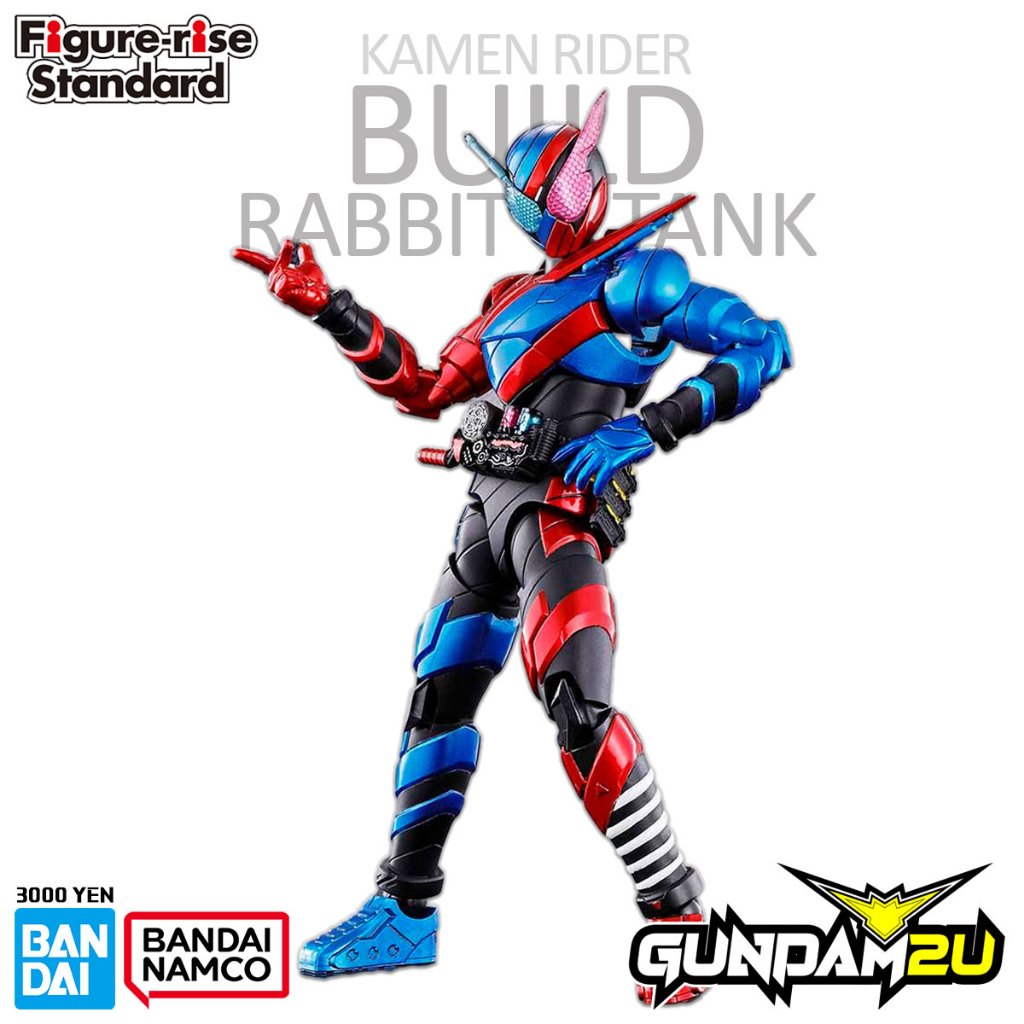 BANDAI FRS Kamen Rider Build Rabbit Tank Form Figurerise Standard