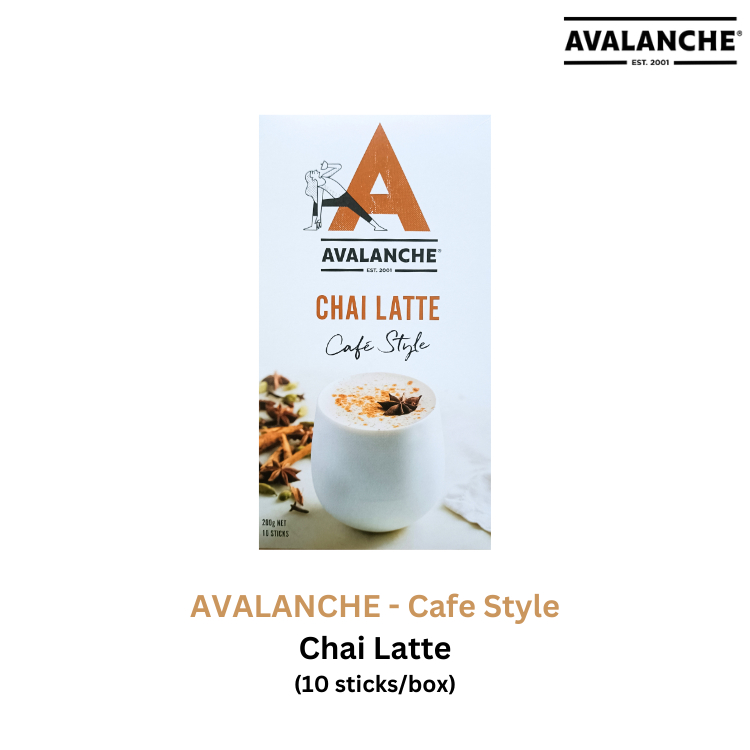 Avalanche Café Style Range Chai Latte (10 sticks, 200g/box) Shopee