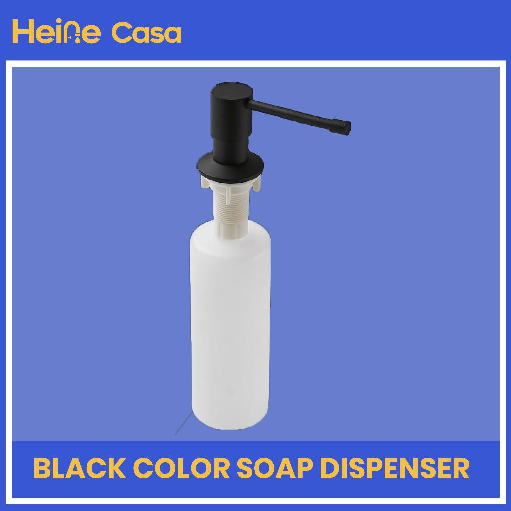 ⚡READY STOCK⚡ Stainless Steel Kitchen Sink Soap Dispenser Countertop