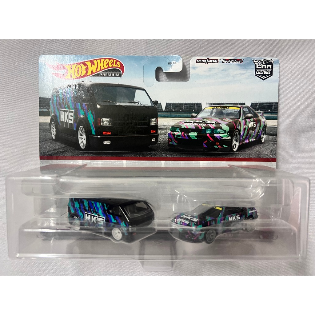 Hot Wheels Two Pack HKS - Nissan Skyline & MBK Van | Shopee Malaysia