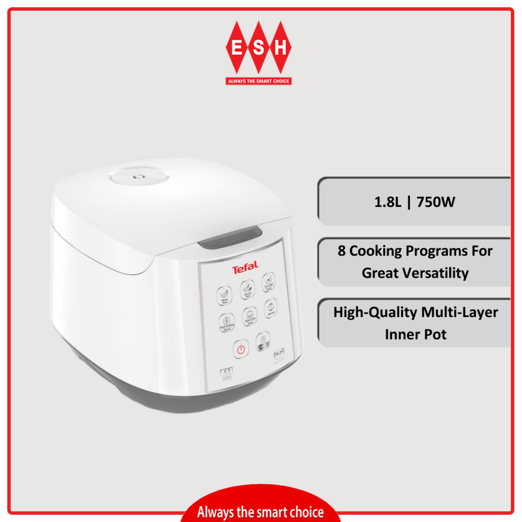 Tefal RK7321 1.8L Easy Rice Fuzzy Logic Rice Cooker Shopee Malaysia