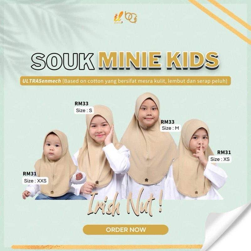 🌹SOUK KIDS🌹mini souk bychefiza🎁FREE GIFT 🎁Postage setiap hari | Shopee ...