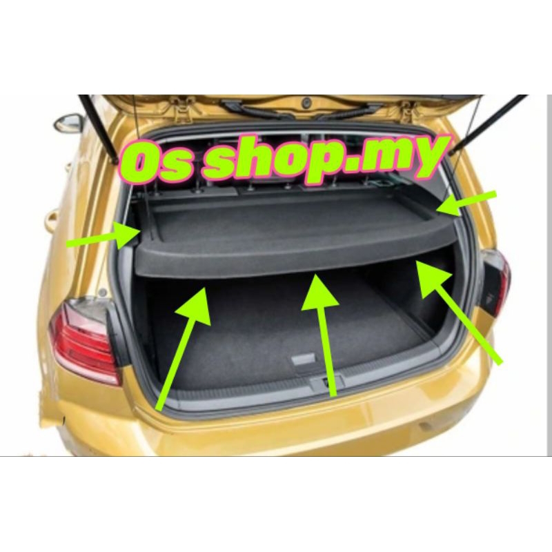 VOLKSWAGEN GOLF MK6 MK7 MK8 papan pentutup rear speaker board Trunk