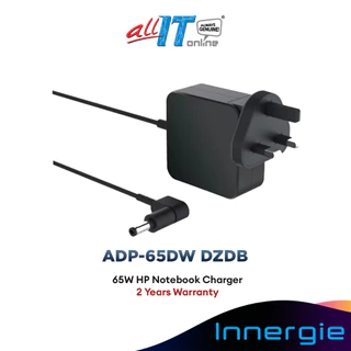 Innergie 65W HP Notebook Charger / Laptop Charger (ADP-65DW DZDB) - Black