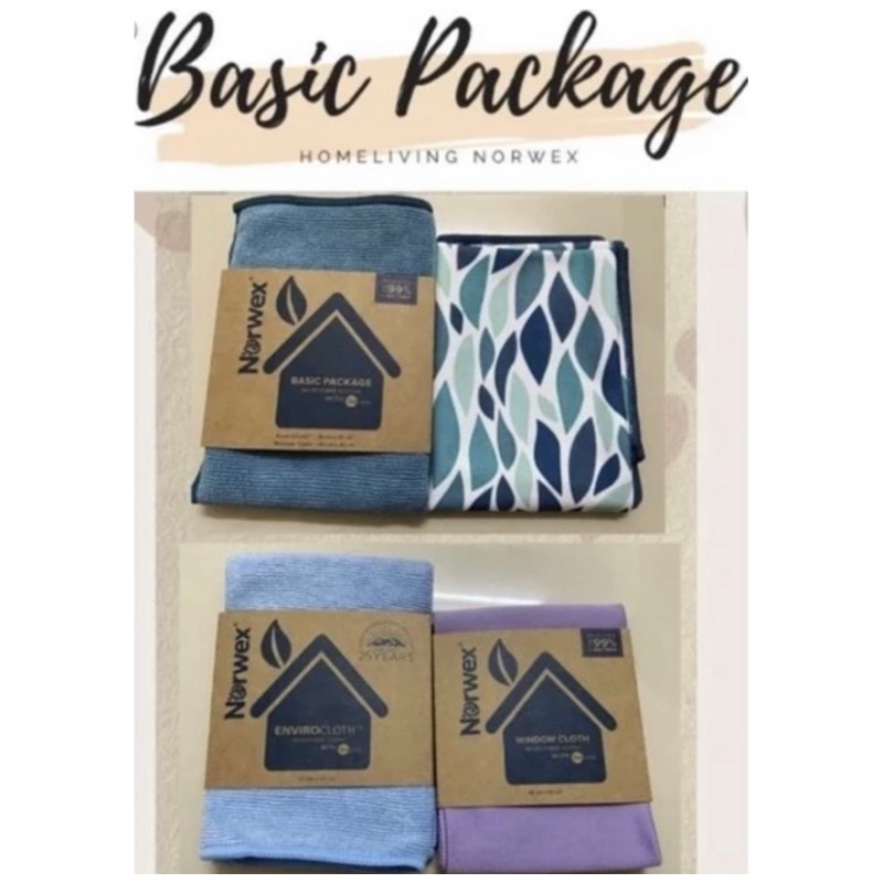 Norwex Basic Package (enviro+window Cloth) | Shopee Malaysia