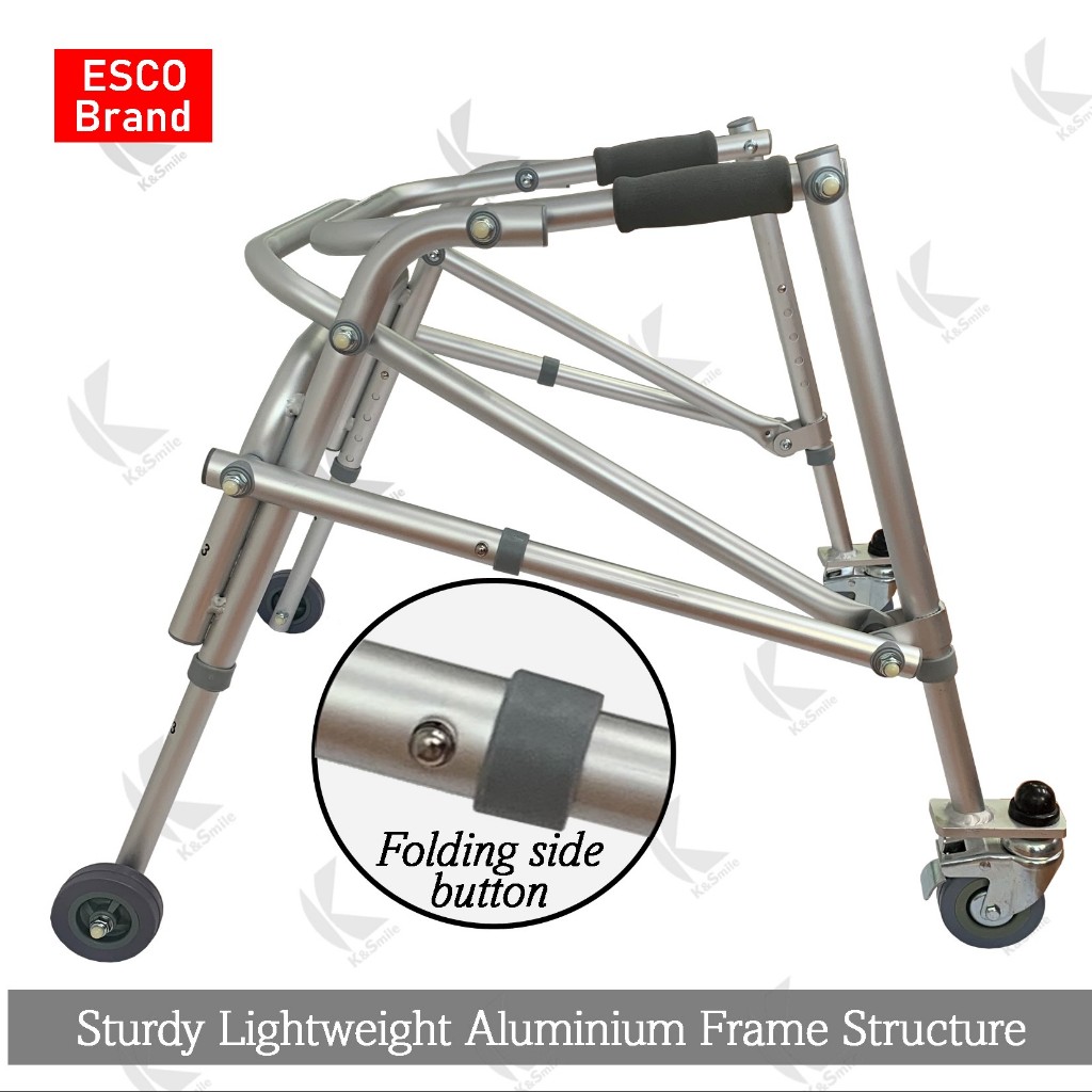 Esco Child Reverse Walker/Tongkat beroda kanak-kanak/儿童训练助行器 | Shopee ...