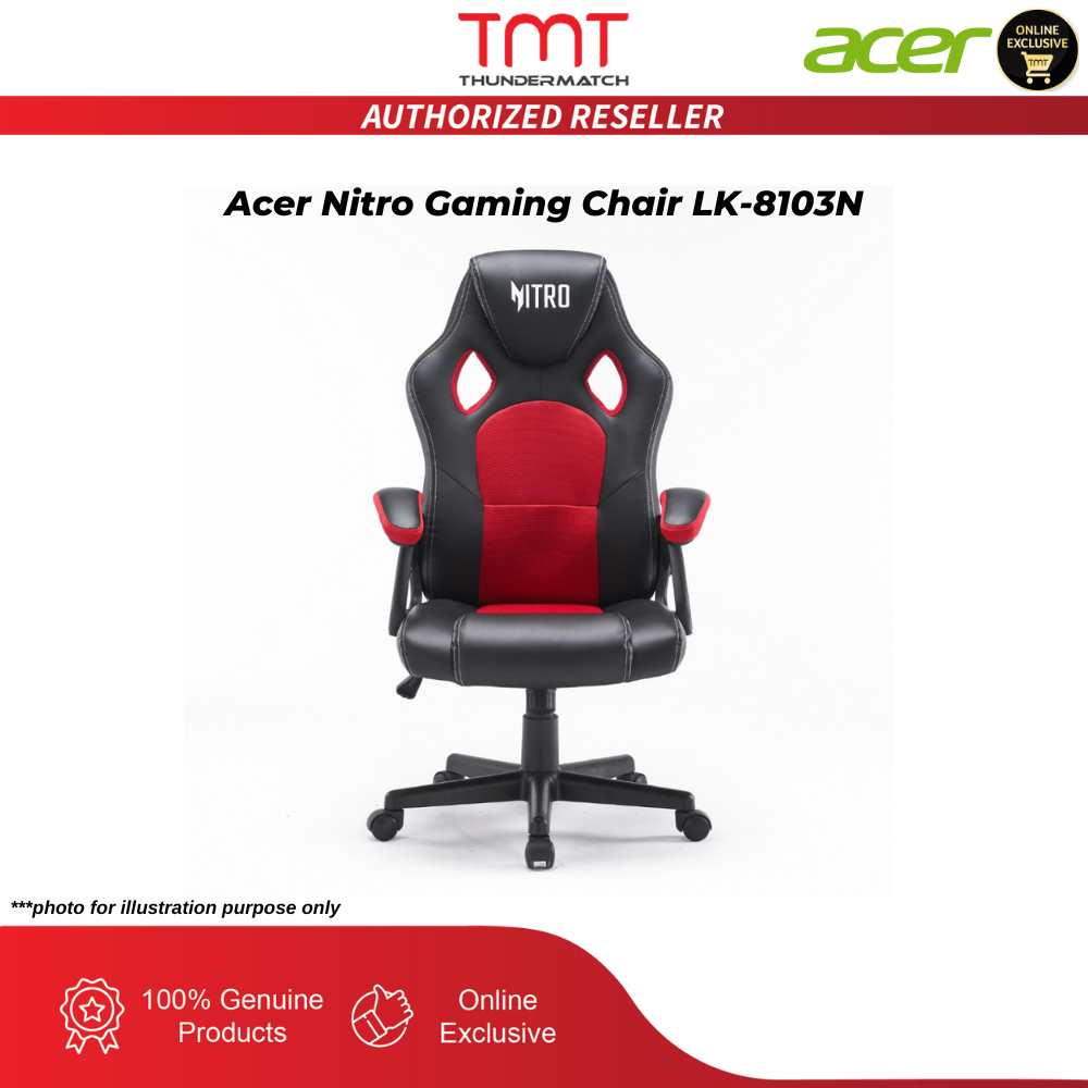 Acer Nitro Gaming Chair LK-8103N GDT | Shopee Malaysia