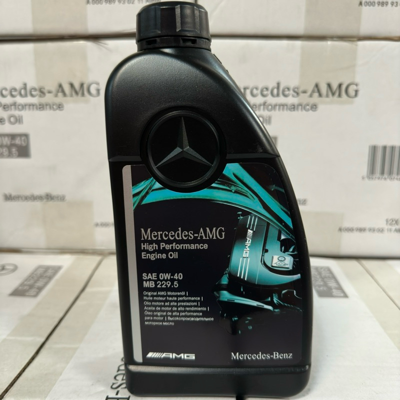 100% Original)Mercedes-AMG High Performance Engine Oil SAE 0W-40