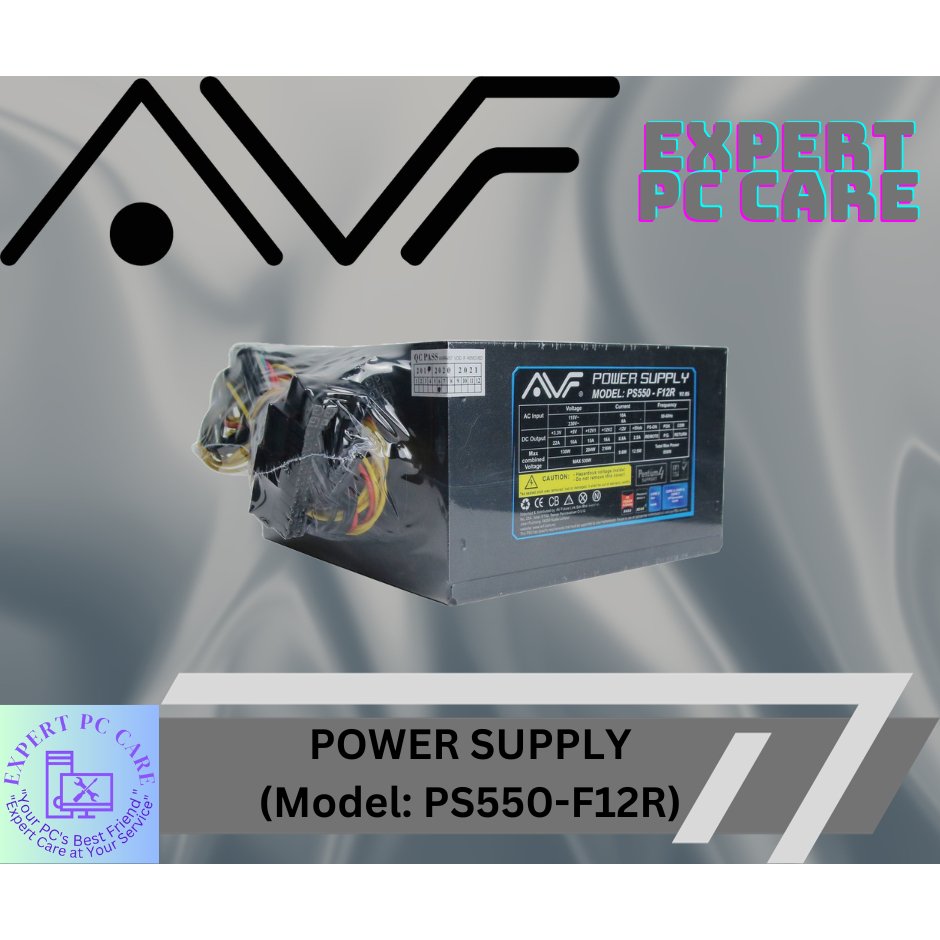 POWER SUPPLY (Model: PS550-F12R) | Shopee Malaysia