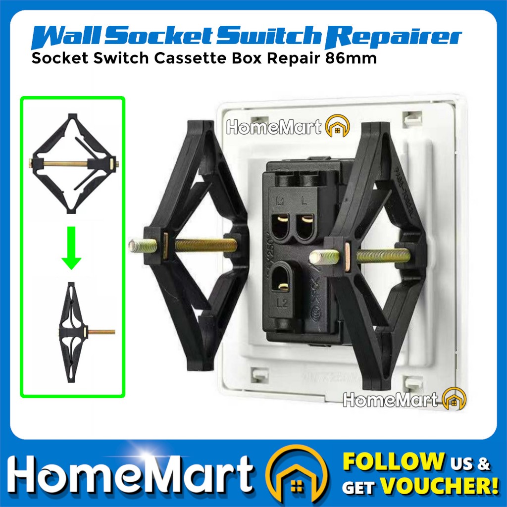 86mm Wall Socket Repair Socket Box Repair Cassette Box Repair Cassette