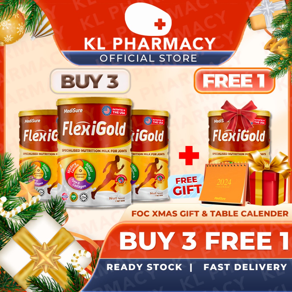 [PHARMACY STOCK!][ORIGINAL! ][BUY 3FREE 1] FlexiGold Milk For Bones And ...