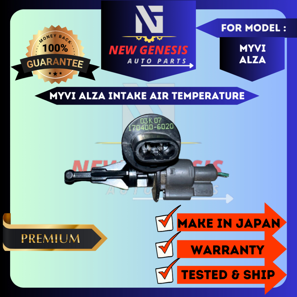 DENSO AIR INTAKE TEMPERATURE SENSOR FOR VIVA MYVI ALZA AVANZA (10Pcs