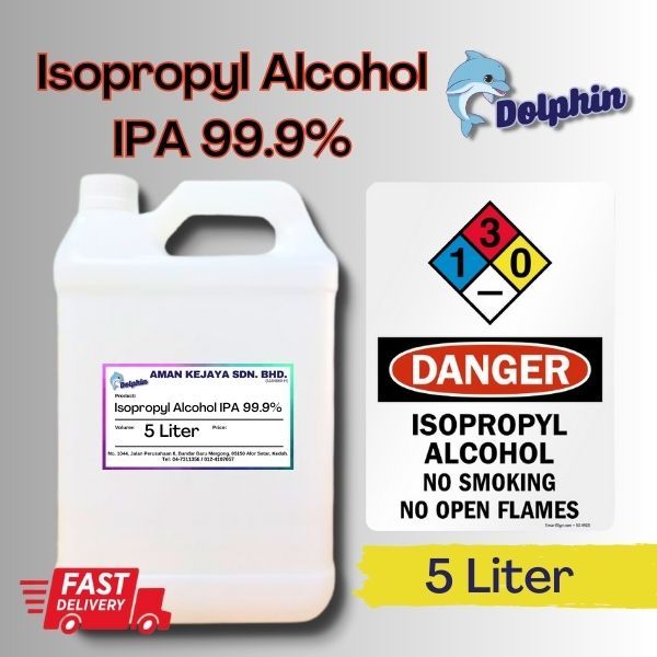 Isopropyl Alcohol IPA 99.9 5 Liter (Ready Stock) Shopee Malaysia