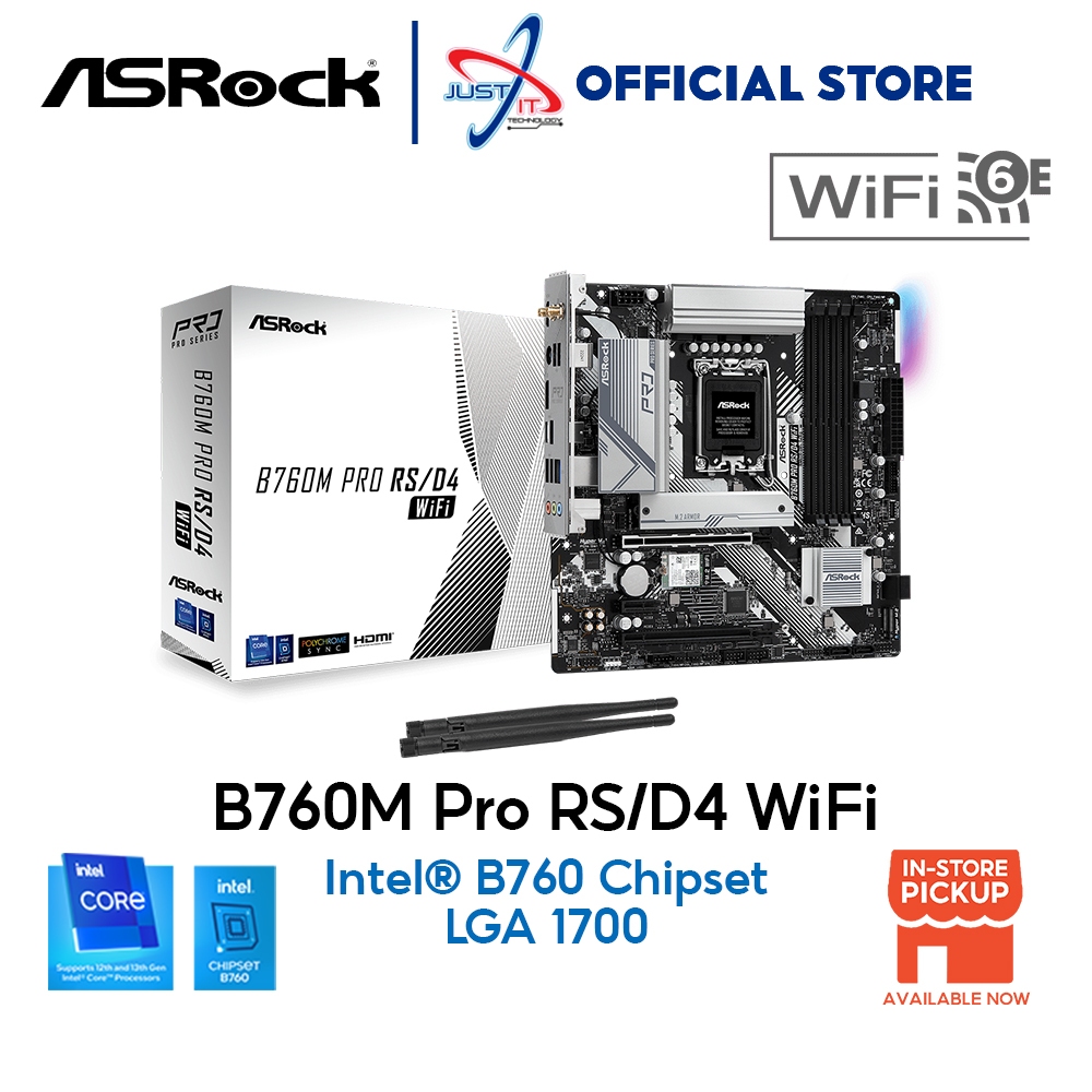 Asrock B760M-ITX WiFi DDR4 - Placa Base Intel 1700