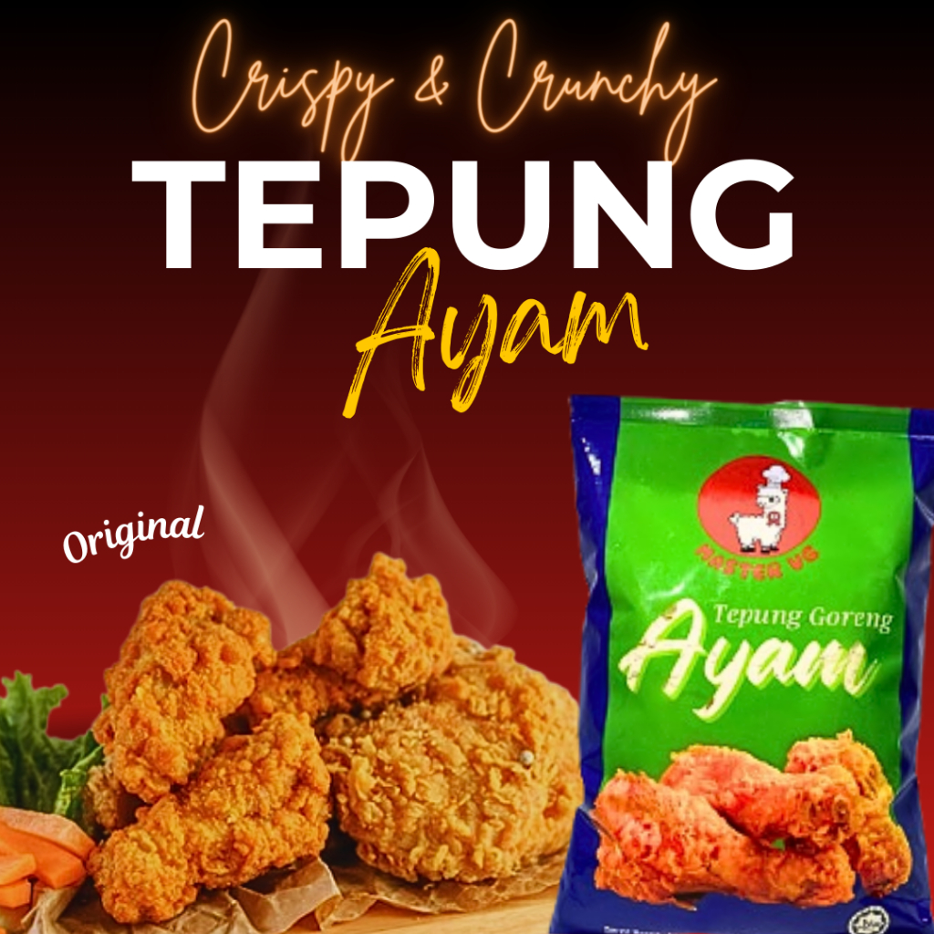 Tepung Ayam Goreng Master VG (ORIGINAL) 1KG | Shopee Malaysia
