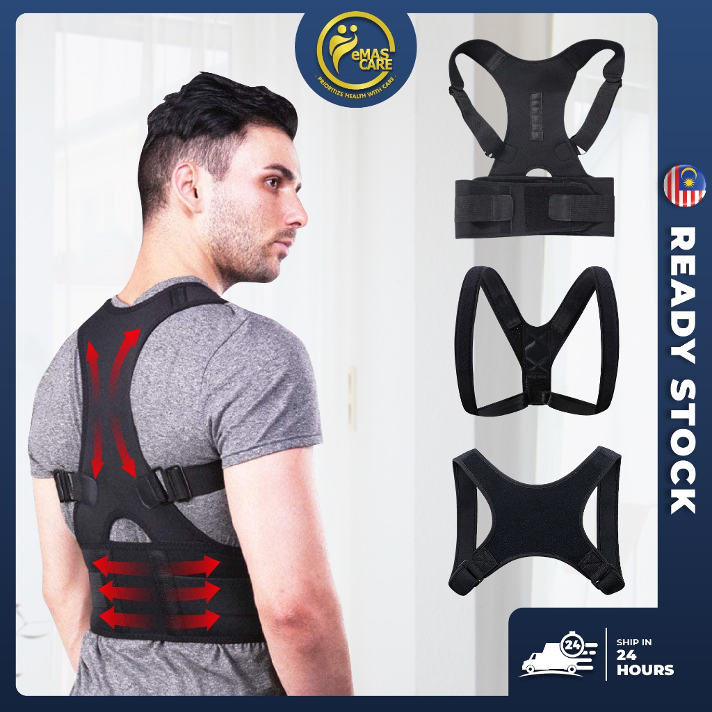 Magnetic Posture Corrector Back Support Belt For Back pain & Right Posture  1pc »