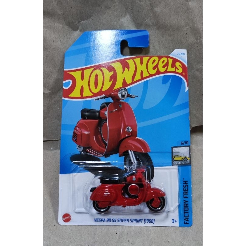 Hot Wheels 2024 Case D Vespa 90 SS Super Sprint (1966) | Shopee Malaysia