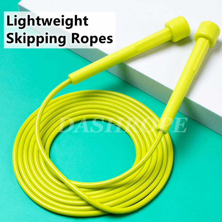 DASHROPE Basic Jump Rope Lightweight PVC Lompat Tali Skipping Exercise ...
