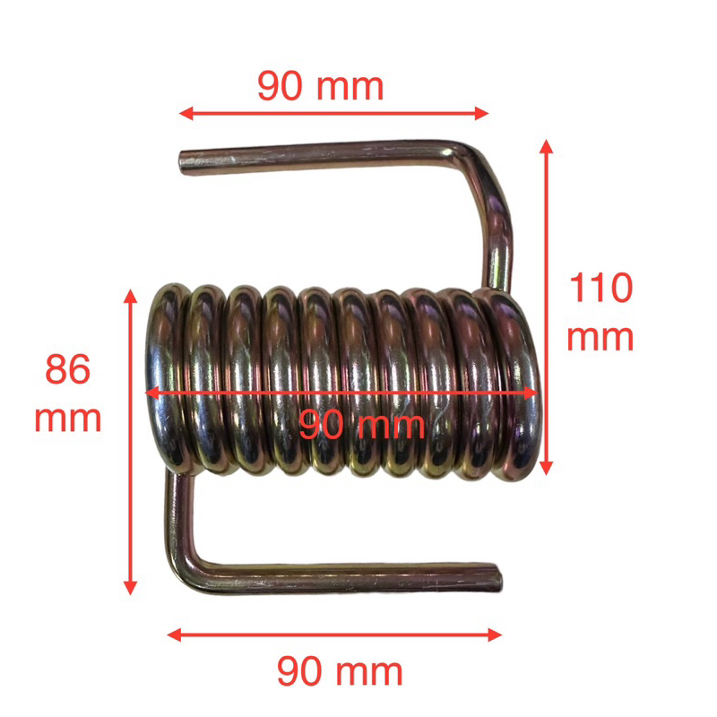 Double-leg Helical Torsion Spring (Lorry Truck Tailgate Return Spring ...