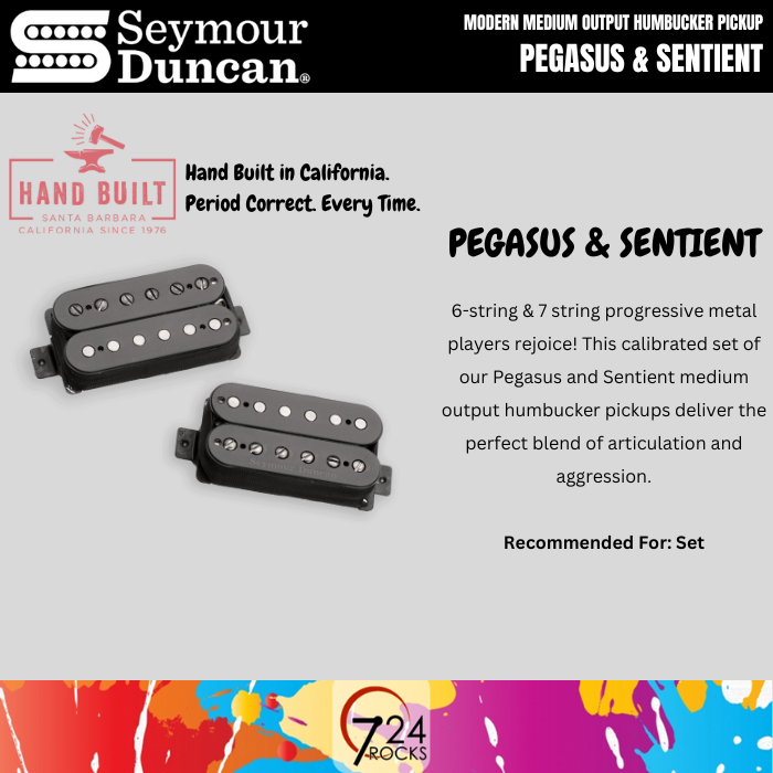 Seymour Duncan pickups Seymour Duncan Pegasus & Sentient Pickup Set ...