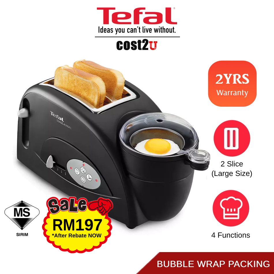 READY STOCK)Tefal TT5500 Toast n Egg All in One Breakfast Maker