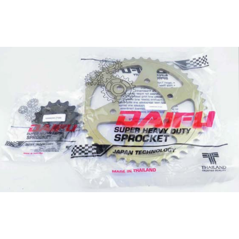 KAWASAKI Z800 Z1000 DAIFU CHAIN SPROCKET HEAVY DUTY KAWASAKI MOTOR ...