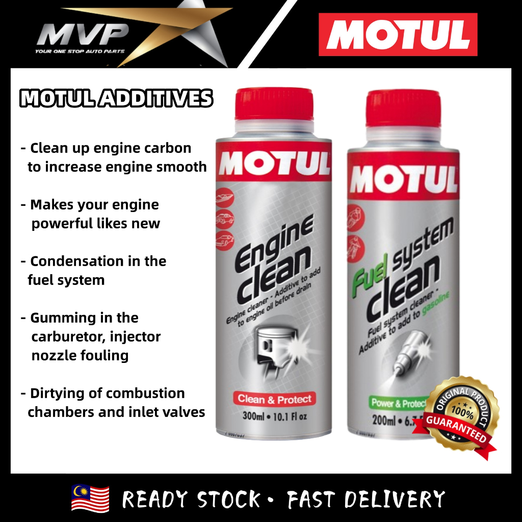 Motul Petrol Fuel System Flush / Engine Flush for Petrol & Diesel