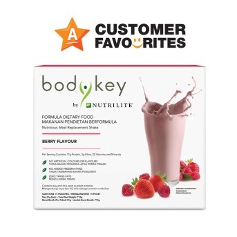 BodyKey By Nutrilite Meal Replacement Shake (Berry) | Shopee Malaysia