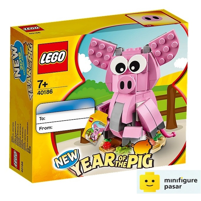 Lego new sales year pig