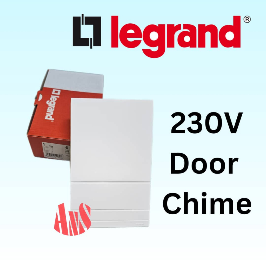 Legrand 641728 230VAC Door Chime Door Bell Ding Dong Chimes White Loceng Shopee Malaysia