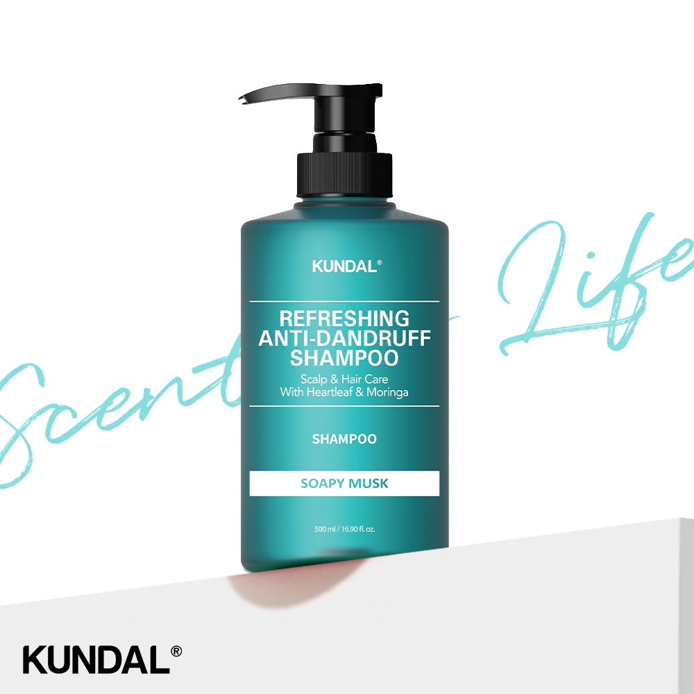 [KUNDAL] Refreshing AntiDandruff Shampoo 500ml Shopee Malaysia