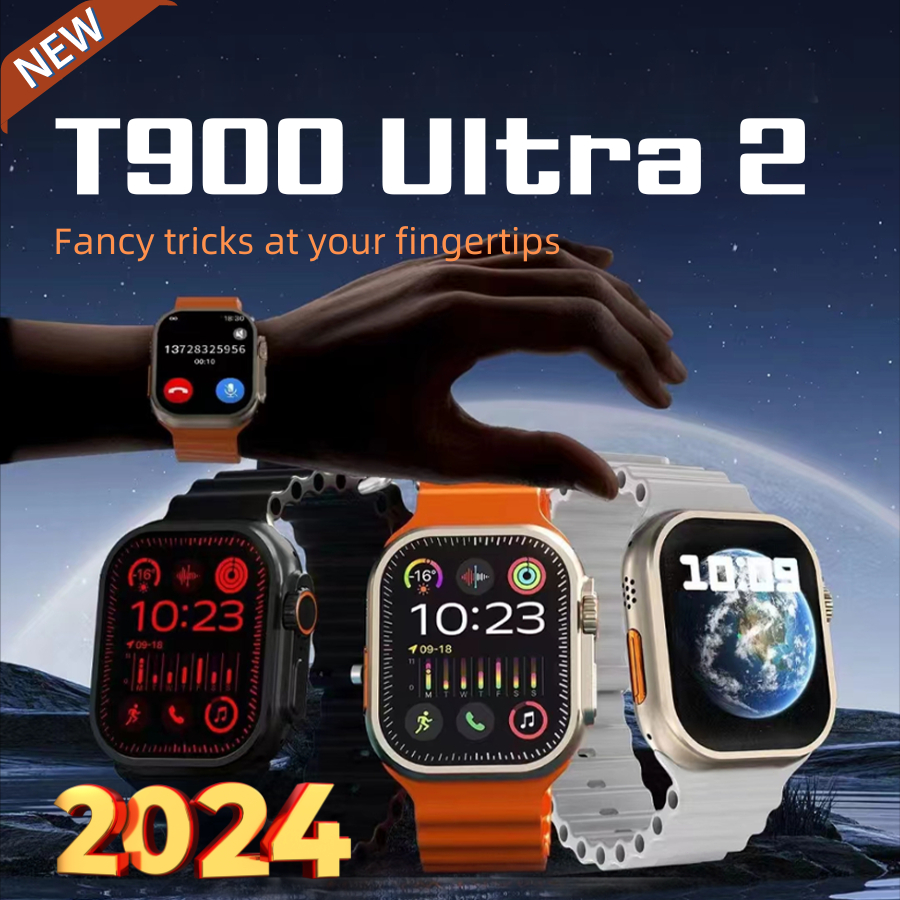 Upgraded T900 Ultra2 Smart Watch Waterproof 49mm Game GPS