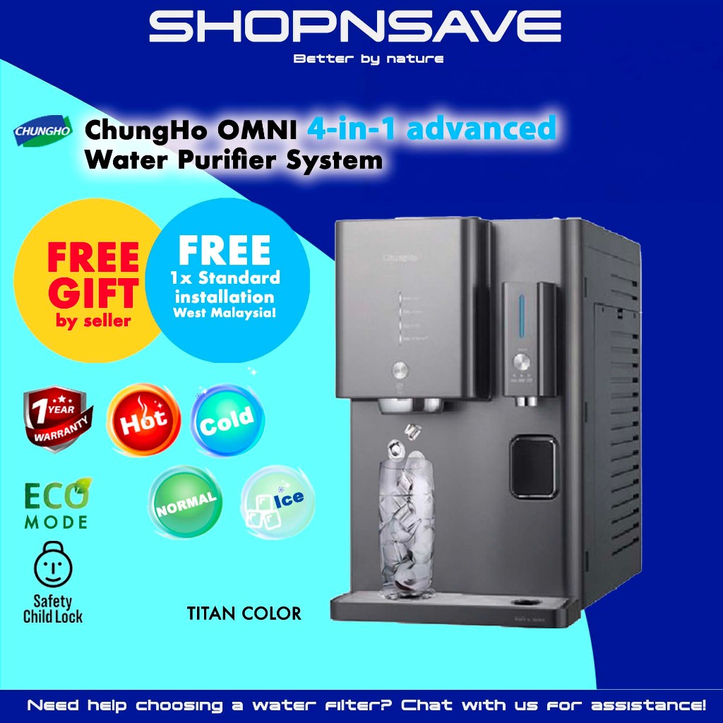 SHOPNSAVE ChungHo OMNI (BLACK) ICE Edition The Ultimate Hot, Cold, and