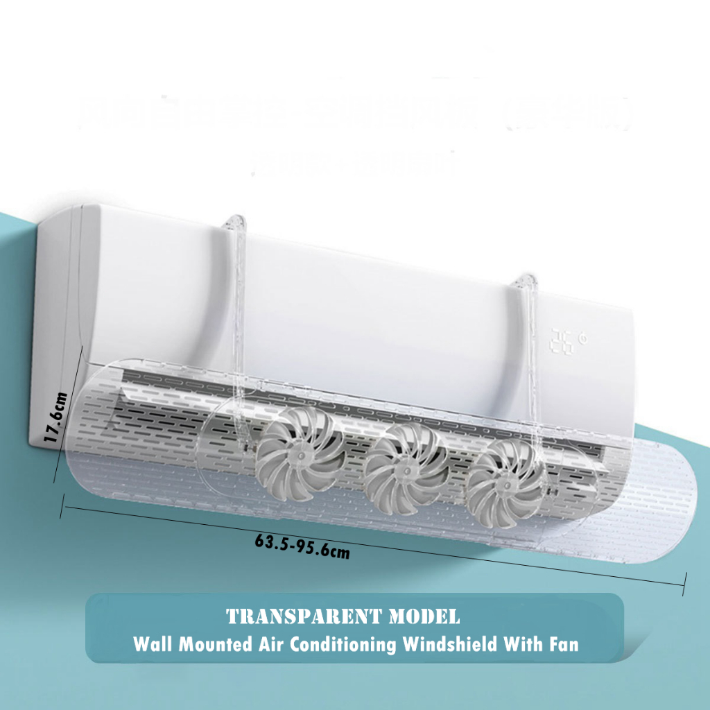 Central Air Conditioning Wind Deflector Aircon Deflector Ceiling Air