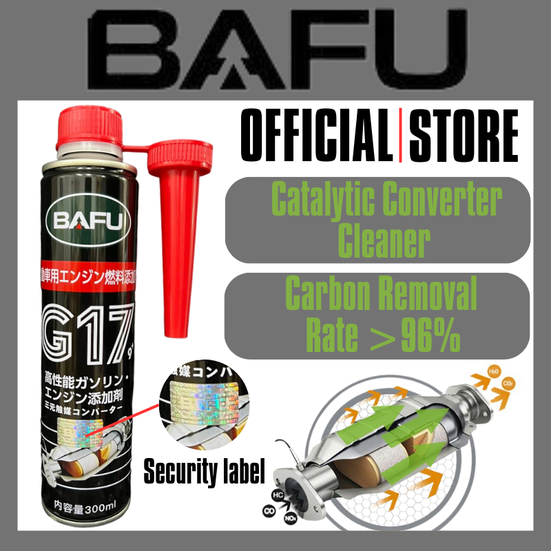 🔥HOT DEAL🔥BAFU G17 300ml GASOLINE CATALYTIC CONVERTER CLEANER INJECTOR