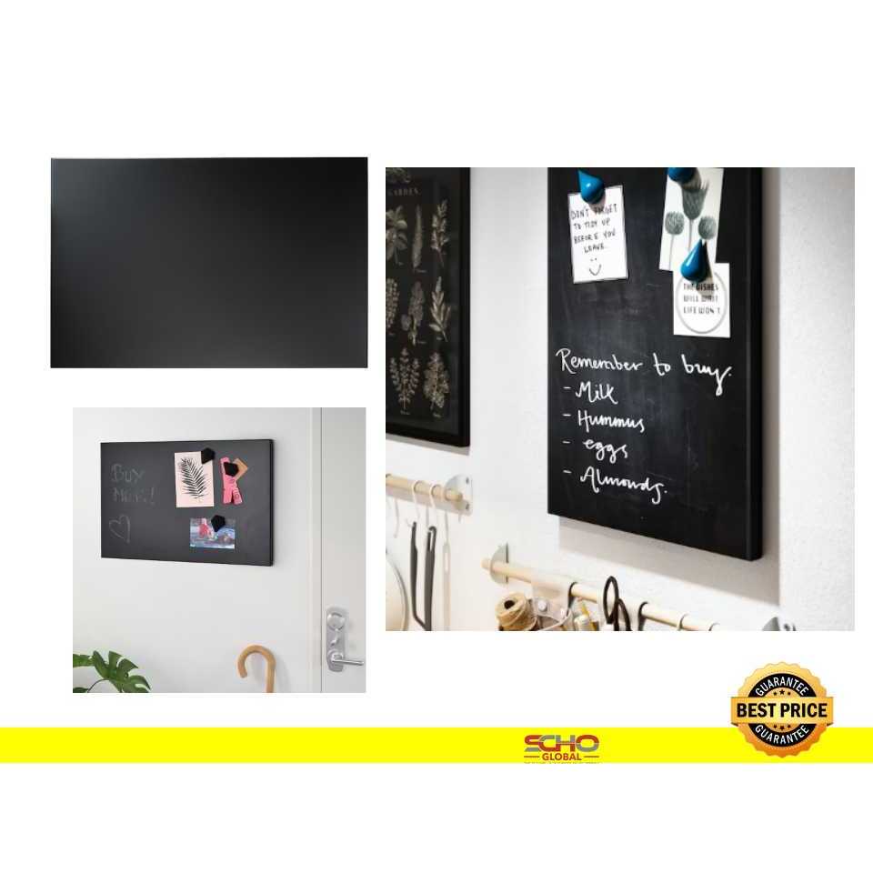 IKEASVENSÅS Memo board, BLACK, 40x60 cm Shopee Malaysia