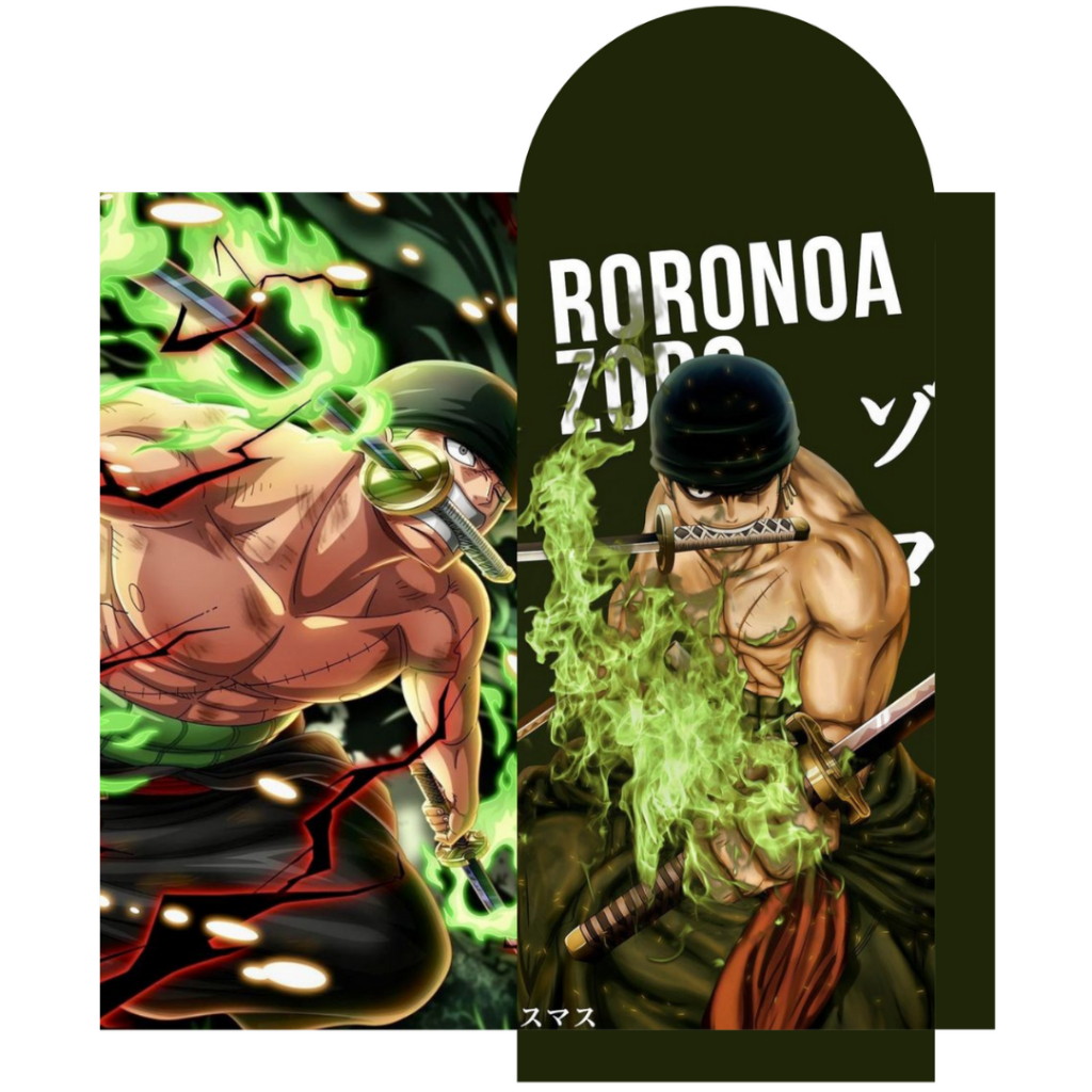 Sampul Raya / Angpao Roronoa Zoro One Piece | Shopee Malaysia