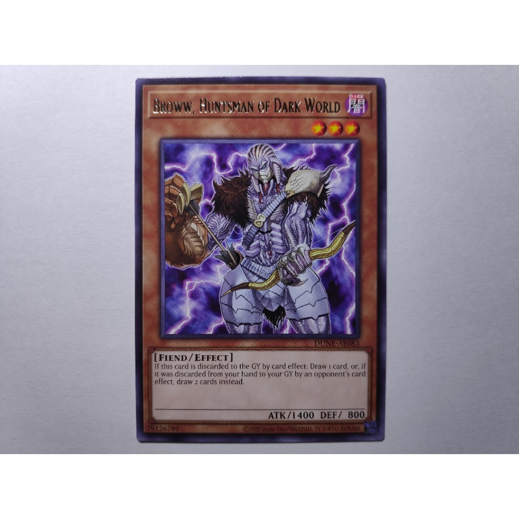 YuGiOh Asia English YGO AE (Rare) DUNE-AE083 