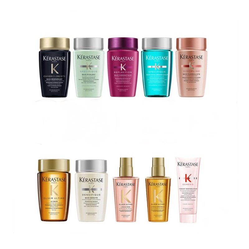 Kerastase Shampoo 80ml (Travel Size) Shopee Malaysia
