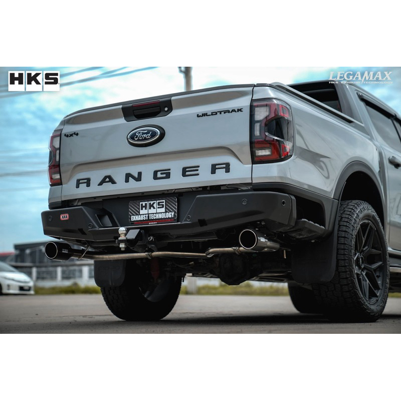 FORD RANGER T9 HKS LEGAMAX DUAL CARBON TAIL RAPTOR DESIGN FOR NEW GEN ...