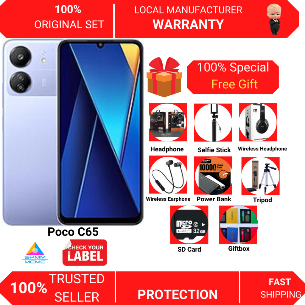 POCO C65 Malaysia release - special early bird price starting at RM449